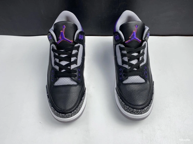Reps TBK 050 Black Jordan Retro Court CT8532 Purple Air 3 0821